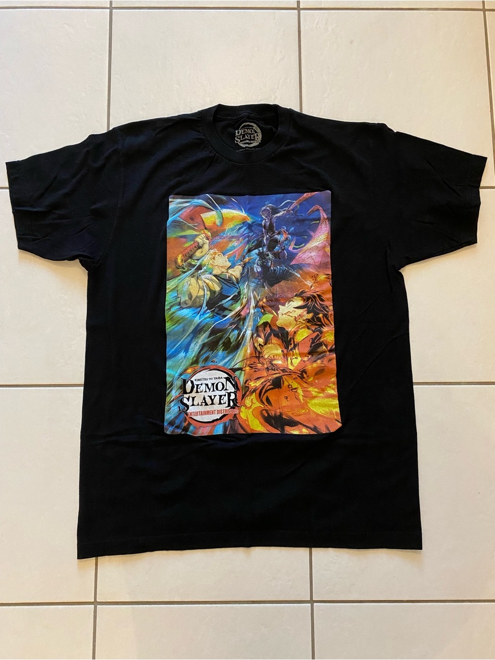 Demon Slayer Colorblock Graphic Tee